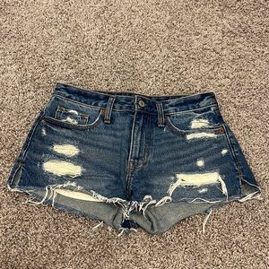 Abercrombie & Fitch Low Rise Jean Shorts